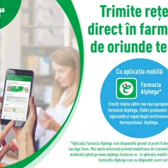 Noi functionalitati pentru pacienti in aplicatia Farmacia Alphega