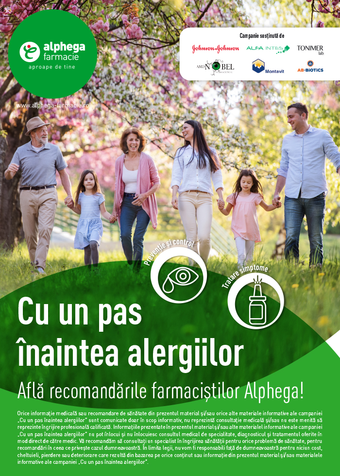 Cu un pas înaintea alergiilor