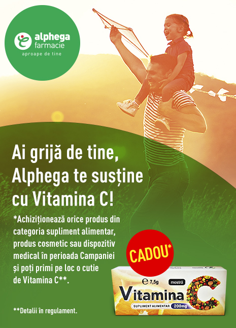 Ai grija de tine, Alphega te sustine cu Vitamina C!