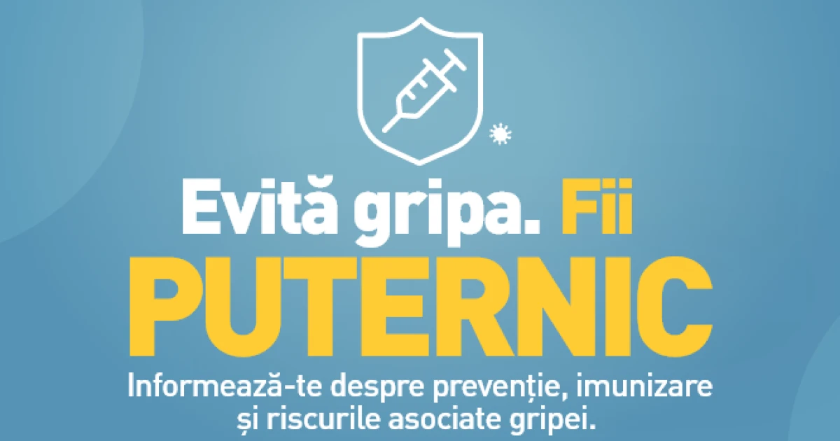 Informează-te despre prevenție, imunizare și riscurile asociate gripei