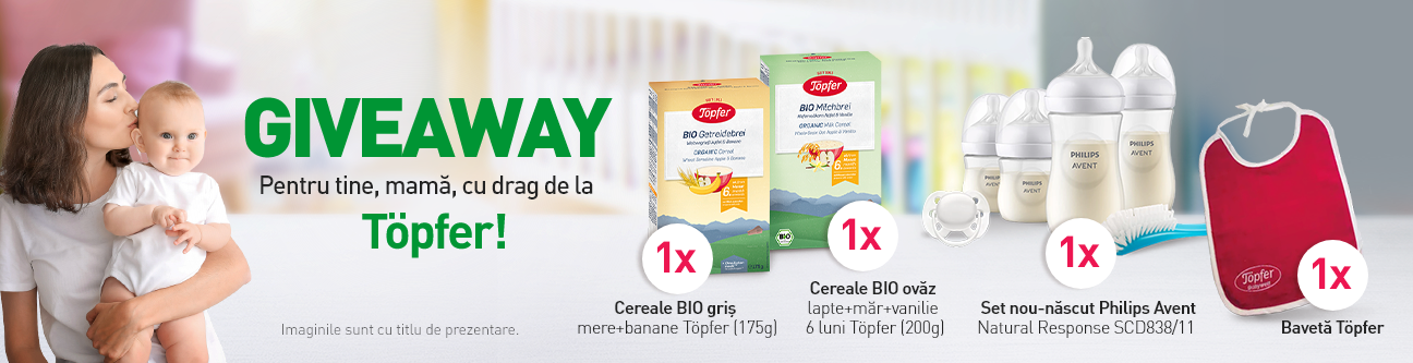 Pentru tine, mama, cu drag de la Topfer!