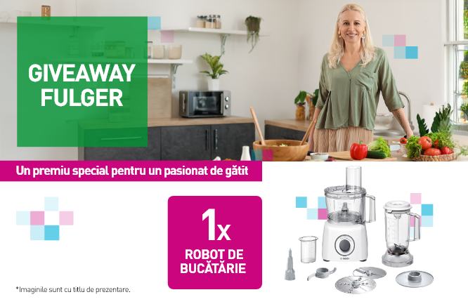 Giveaway fulger Facebook
