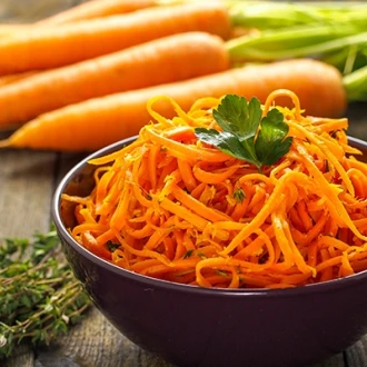 Salata de morcovi cu chimen si stafide 
